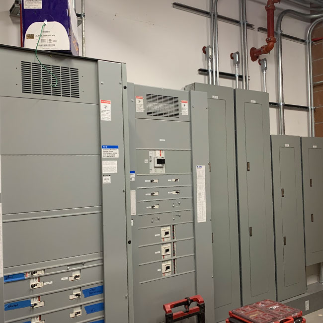 Commercial Panel Installation