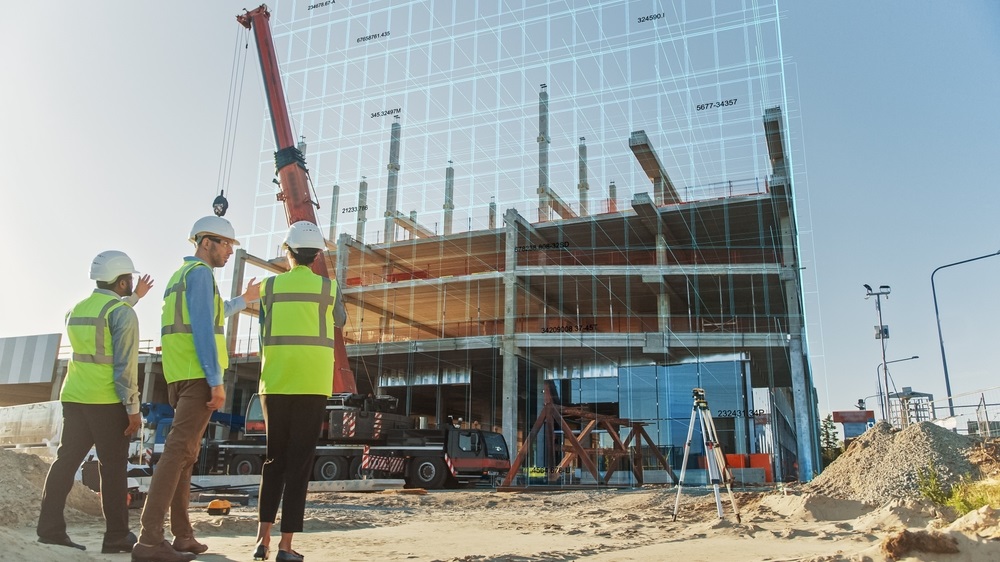 new construction building